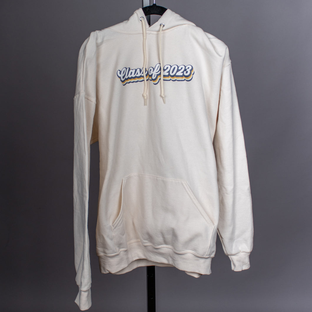Class of 2023 Cream Hoodie