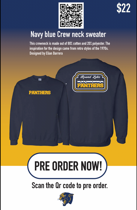 Panther Retro Crewneck