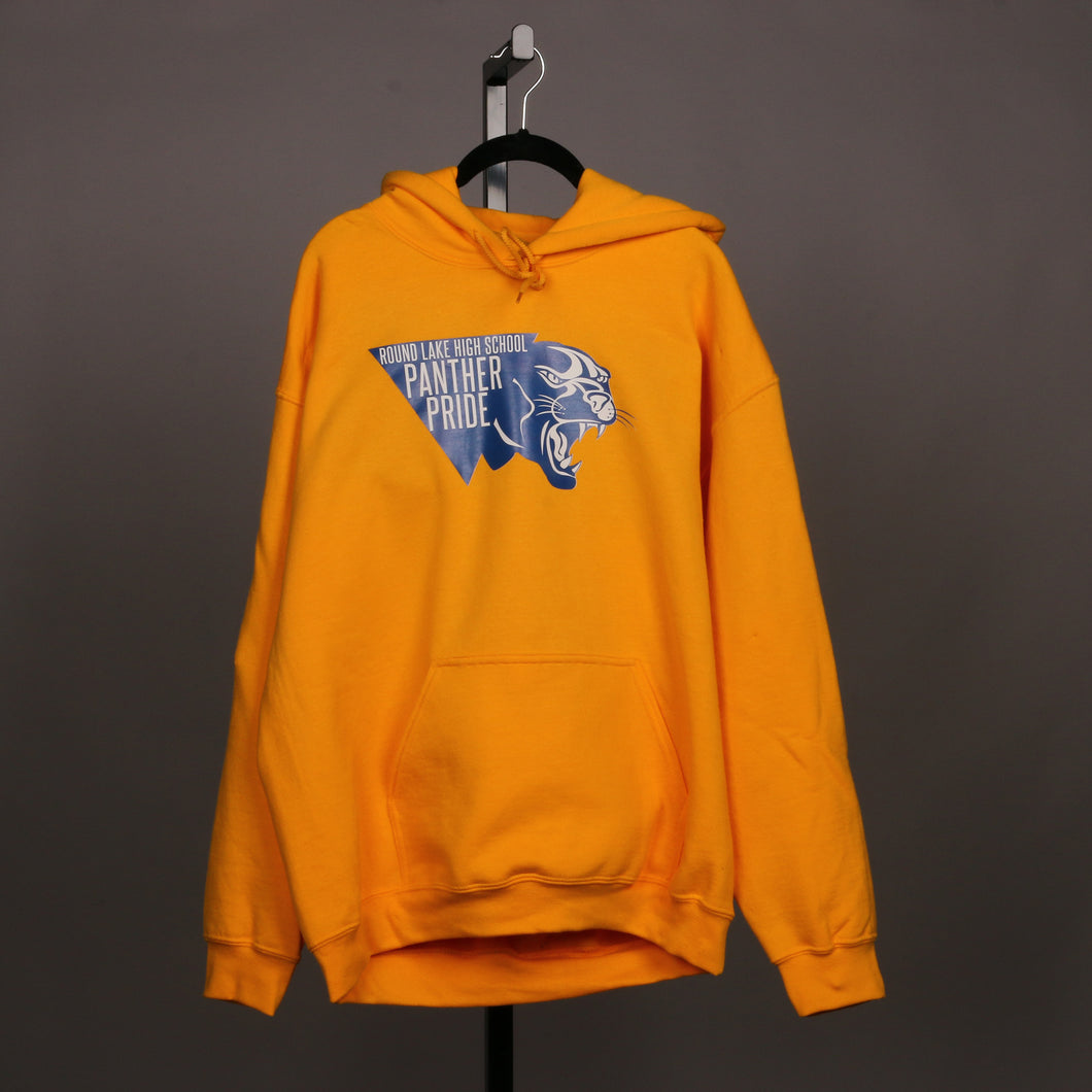 Panther Pride Triangle Gold Hoodie