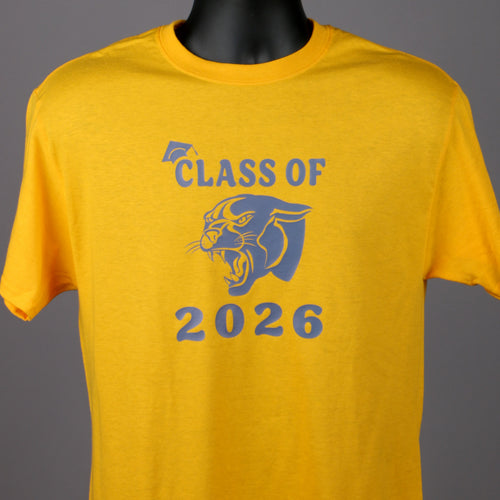 Class of 2026 Gold T-shirt
