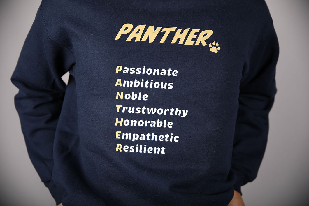 Panther Acronym Crewneck