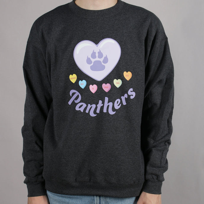 Panther Valentine Crewneck Sweatshirt