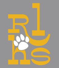 RLHS with Paw Dark Grey T-shirt