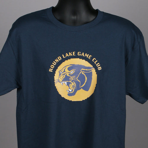 Round Lake Game Club T-shirt in Navy