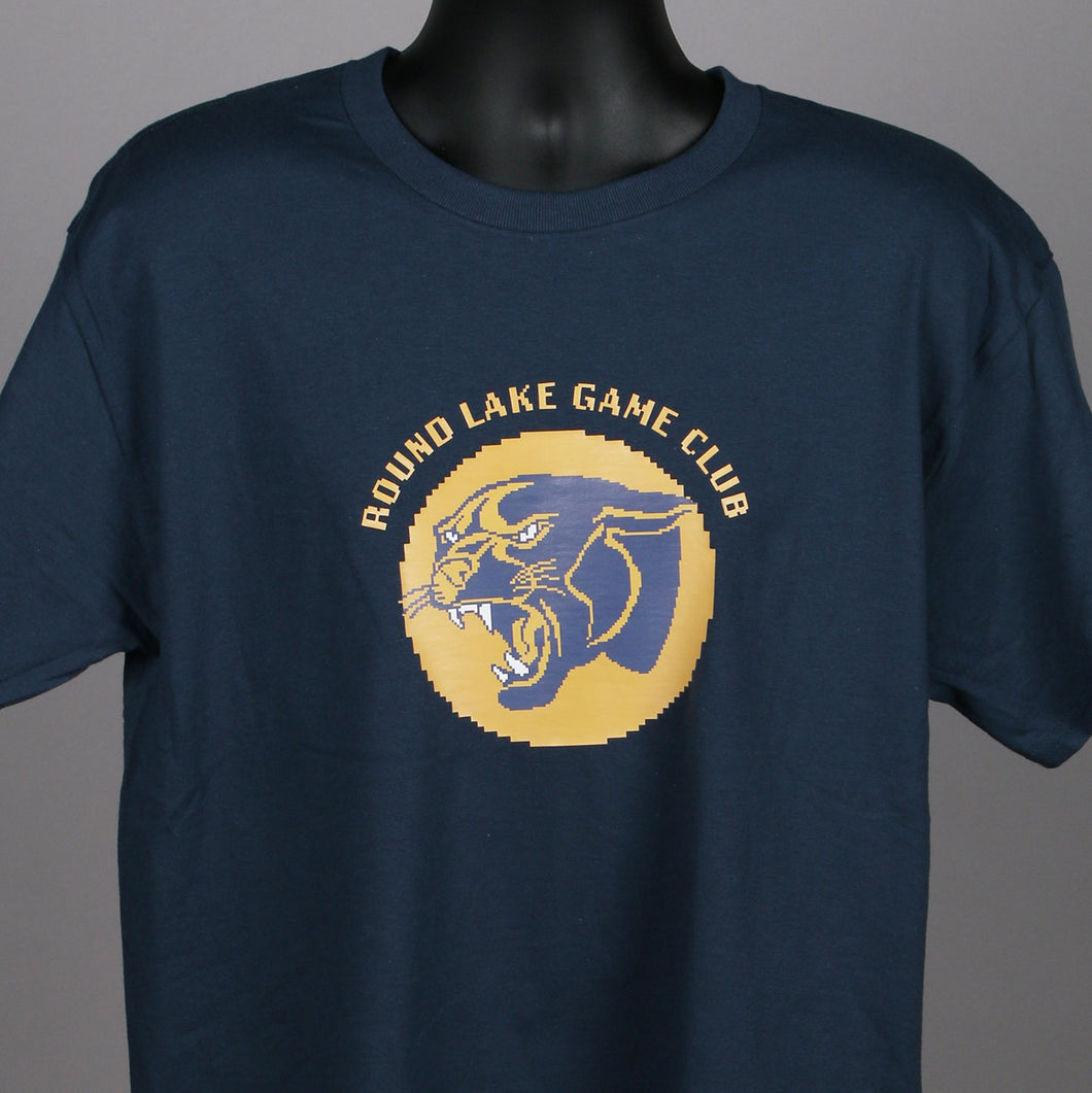Round Lake Game Club T-shirt in Navy